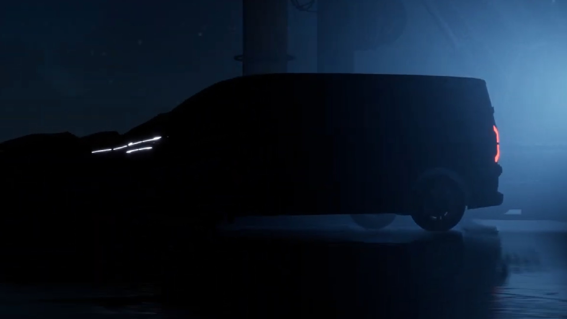 Ford Tourneo Custom Ev Teased Will Debut On May Carscoops