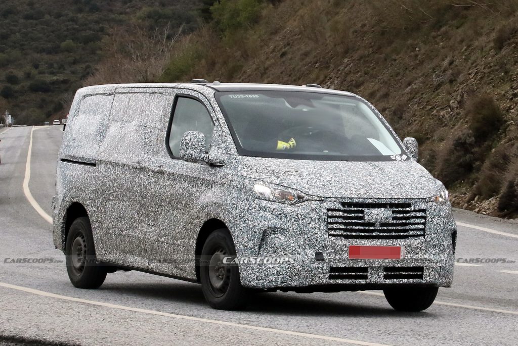 2024 Ford Tourneo Custom EV Teased, Will Debut On May 9 Carscoops