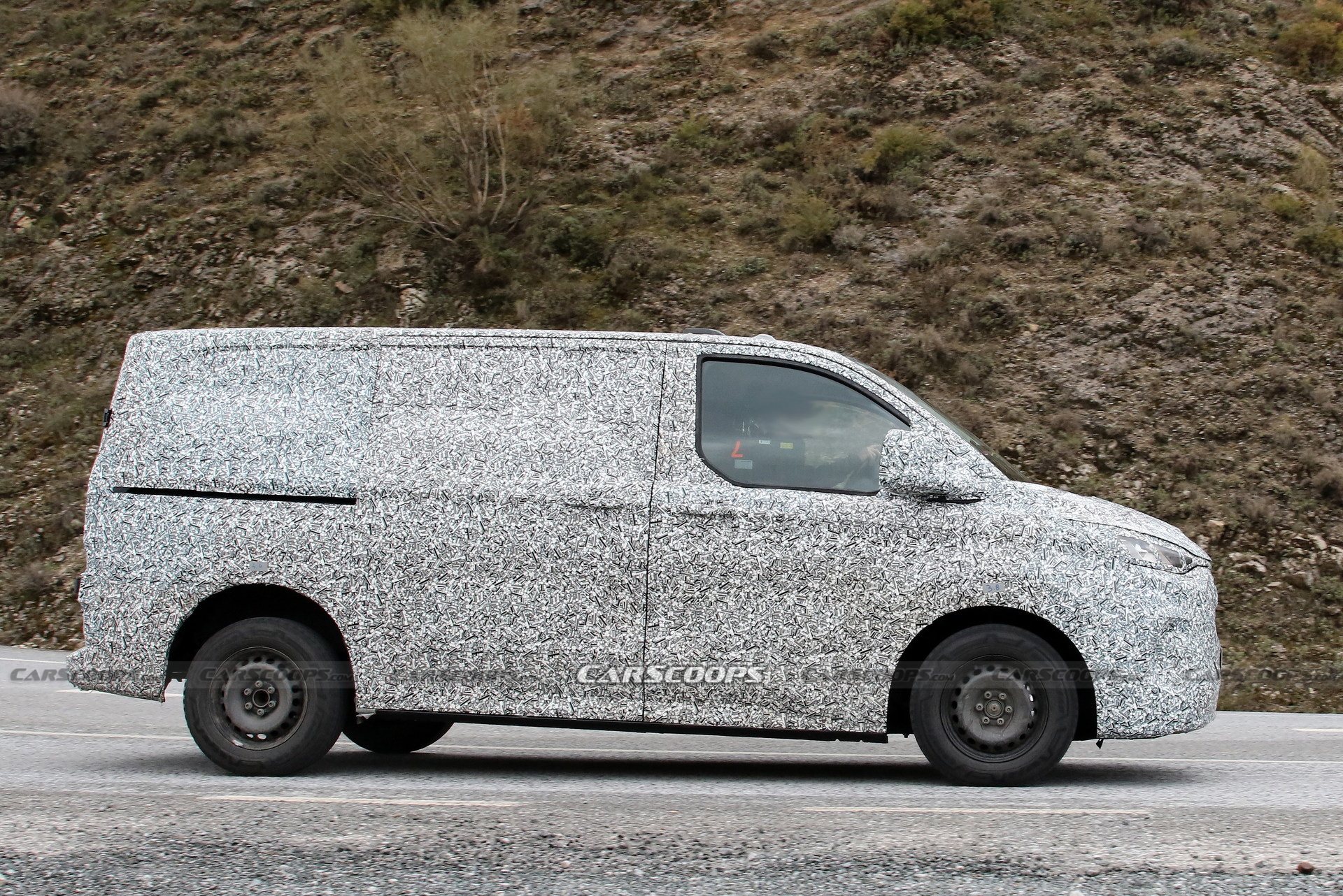 2024 Ford Transit Custom Spied With Production Body | Carscoops