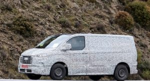 2024 Ford Transit Custom Spied With Production Body | Carscoops