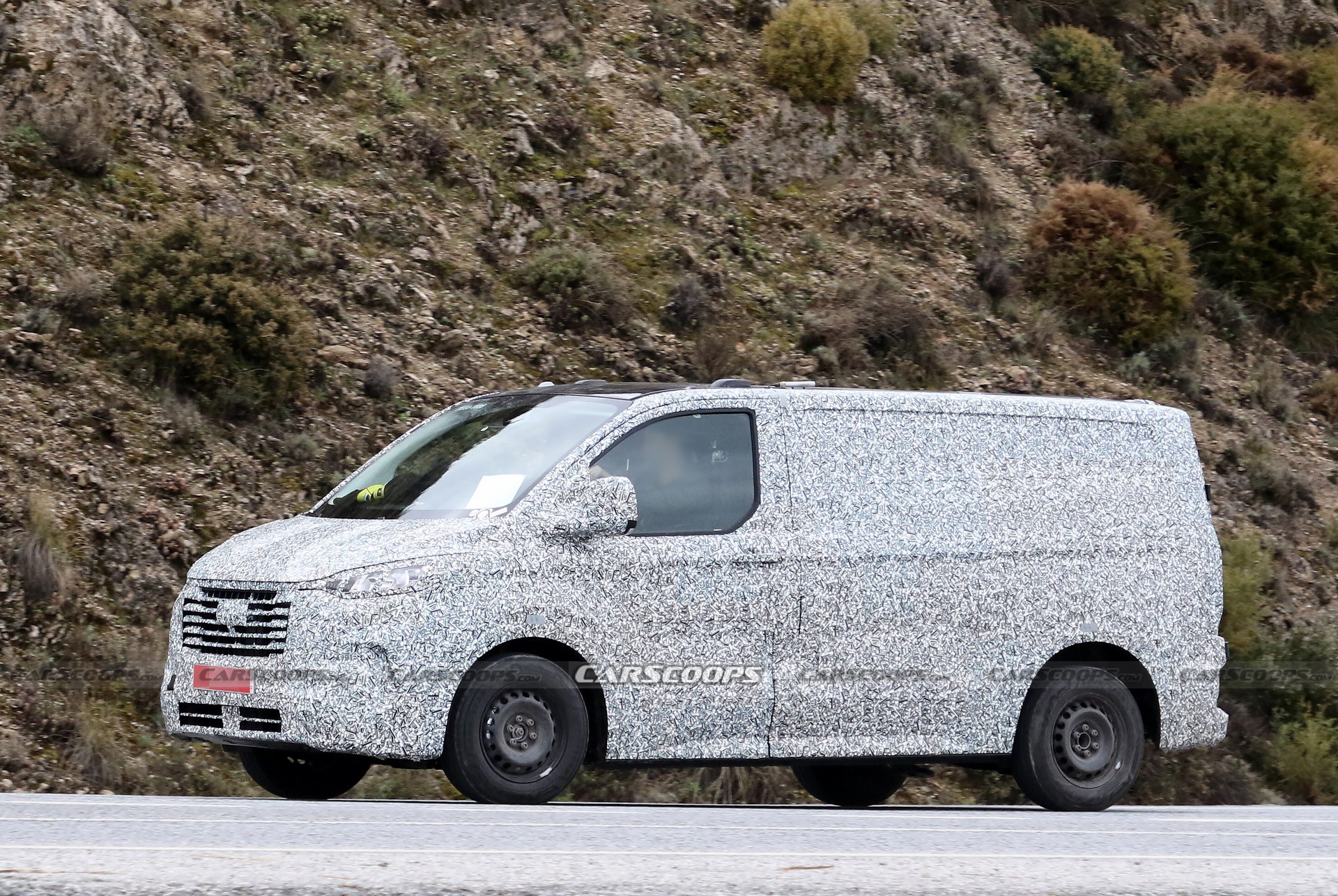 Ford Tourneo Custom Ev Teased Will Debut On May Carscoops