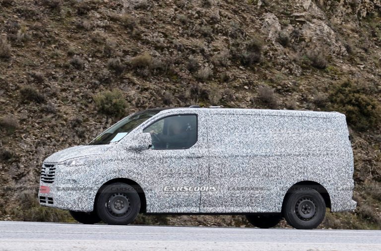 2024 Ford Transit Custom Spied With Production Body | Carscoops