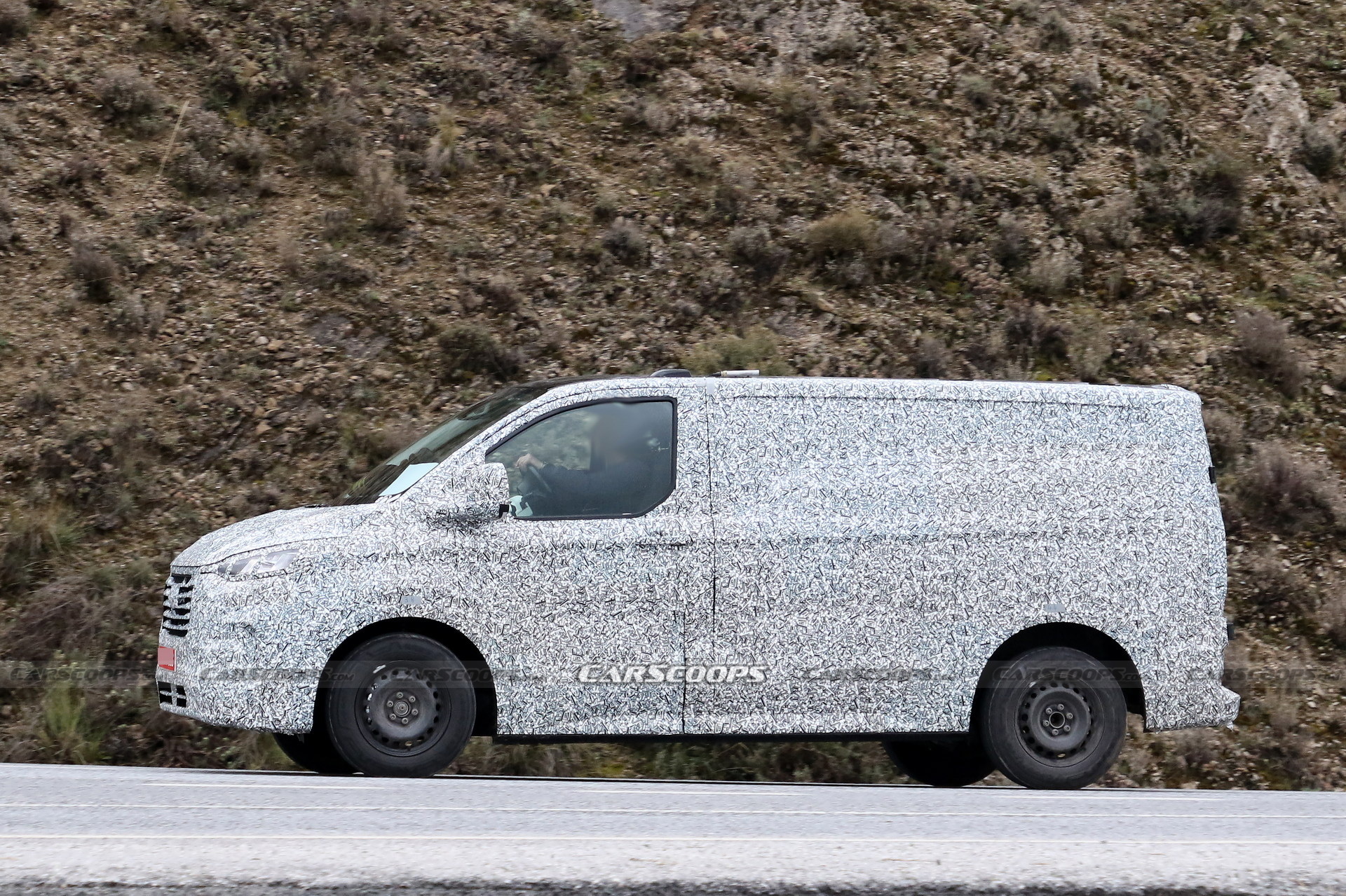 2024 Ford Transit Custom Spied With Production Body | Carscoops