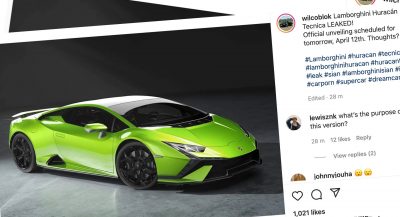 Leaked Lamborghini Huracan Tecnica Is Son Of Sian | Carscoops