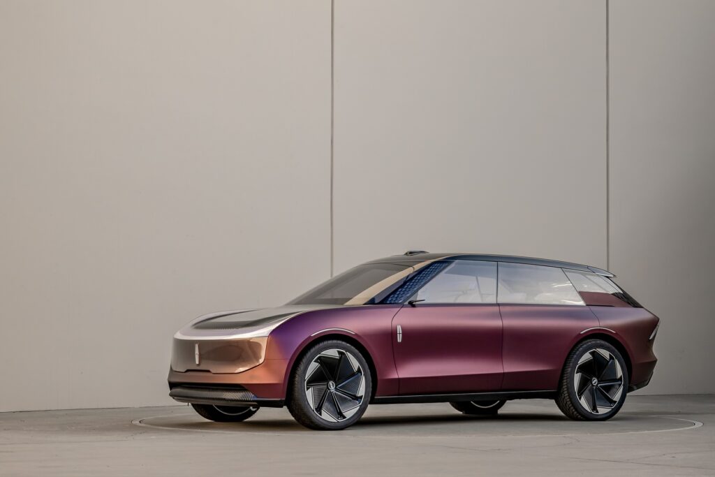 New Lincoln Star Electric SUV Concept Debuts In Detroit With A New Lick Of  Purple Paint