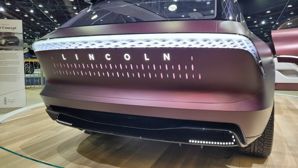 New Lincoln Star Electric SUV Concept Debuts In Detroit With A New Lick Of  Purple Paint