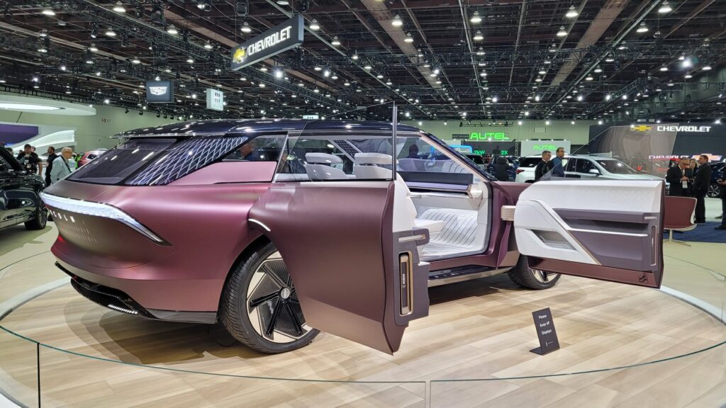 New Lincoln Star Electric SUV Concept Debuts In Detroit With A New Lick Of  Purple Paint