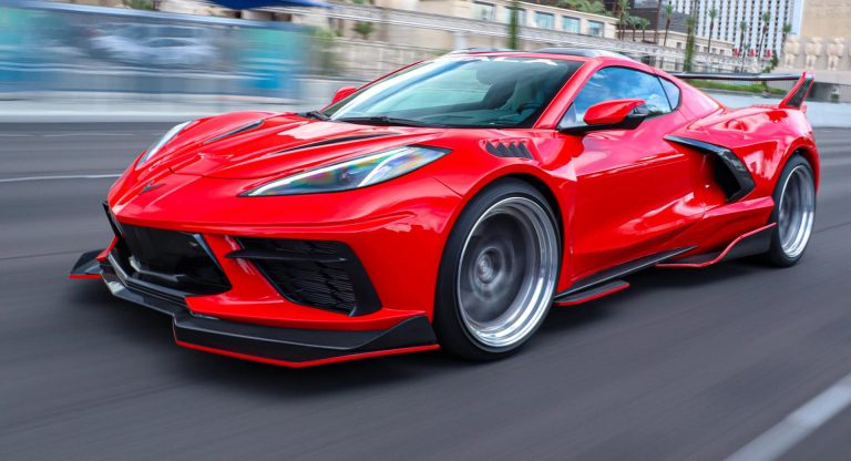 Is This Widebody C8 Corvette Worth Twice As Much As A 2023 Z06? | Carscoops