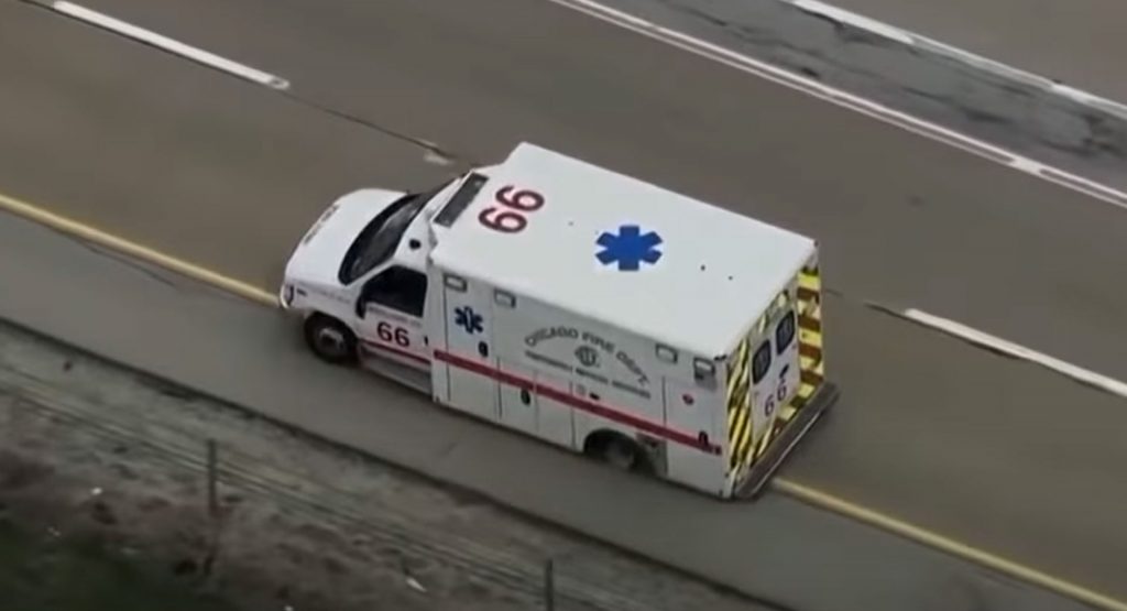  46-Year-Old Arrested After Stealing Ambulance, Leading Police On 80-Mile Chase