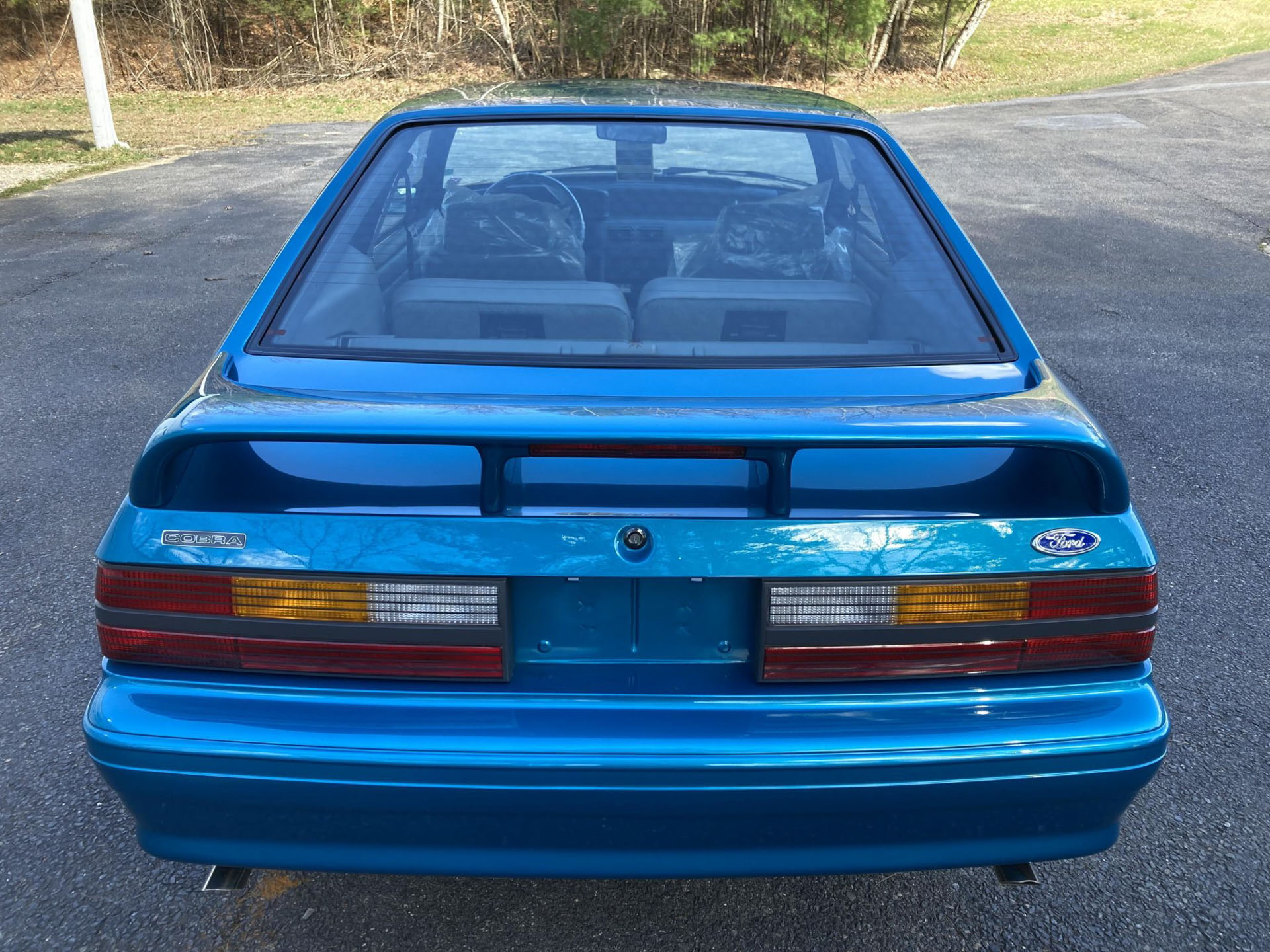 “new” 35 Mile 1993 Ford Mustang Svt Cobra Is One Foxy Lady Thats Still In Wraps Carscoops 6880