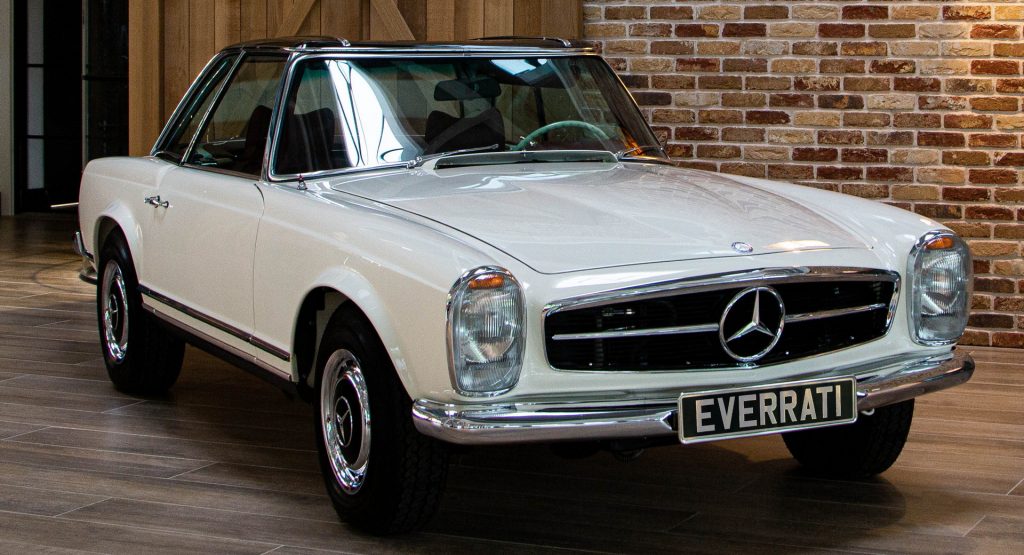  Everrati Partners With Hilton & Moss To Create Mercedes SL Pagoda Electromod