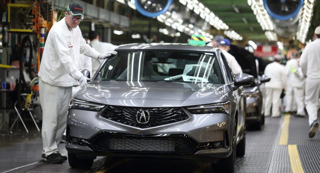  Acura Begins Production Of 2023 Integra In Ohio, Deliveries To Commence In June