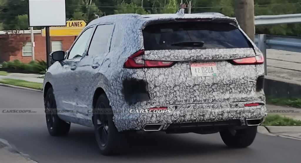  U Spy Honda Testing New 2023 CR-V On Public Roads Near U.S. Factory