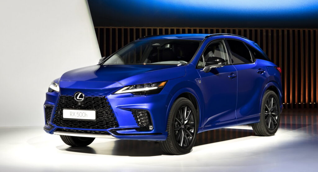 2023 Lexus RX Breaks Cover With Evolutionary Styling And A 367 HP ...