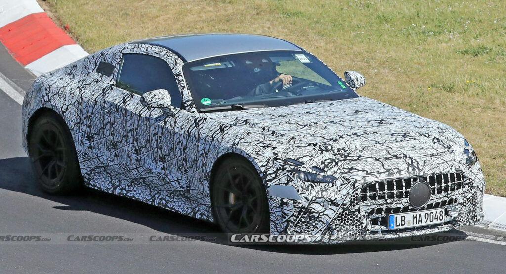  2023 Mercedes-AMG GT Spied Gearing Up To Battle The Porsche 911