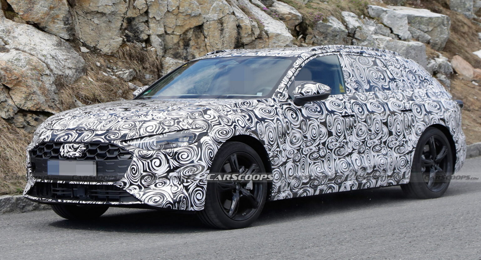 Audi Can't Hide The 2024 A4 Avant's Toned Shoulders Under Camouflage ...