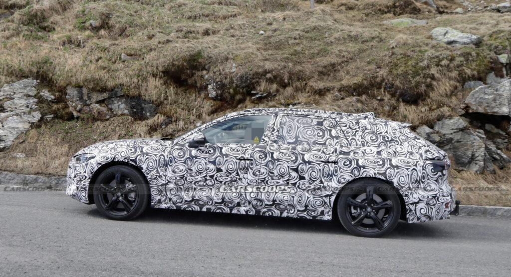 Audi Can’t Hide The 2024 A4 Avant’s Toned Shoulders Under Camouflage ...