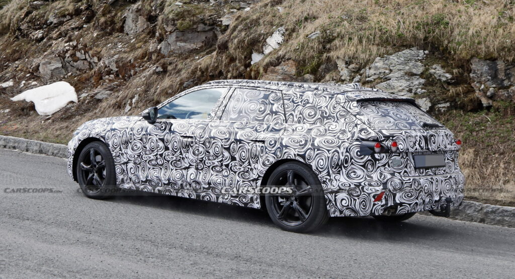 Audi Can’t Hide The 2024 A4 Avant’s Toned Shoulders Under Camouflage ...