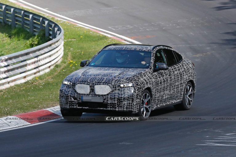 2024 BMW X6 Hides Modest Updates Underneath A Camouflaged Suit | Carscoops