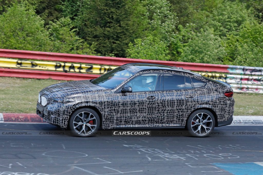 2024 BMW X6 Hides Modest Updates Underneath A Camouflaged Suit | Carscoops