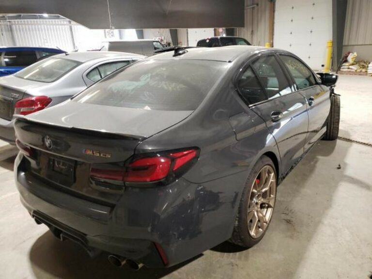 What Would You Do With This Wrecked 1-of-1000 2022 Bmw M5 Cs? 