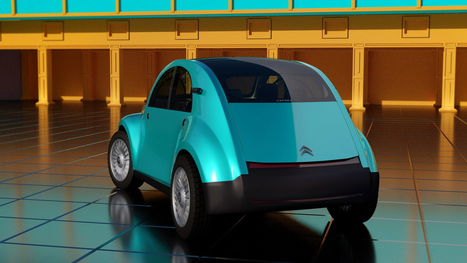 Citroën 2CV Independent Design Study Proposes A Minimalist Electric ...