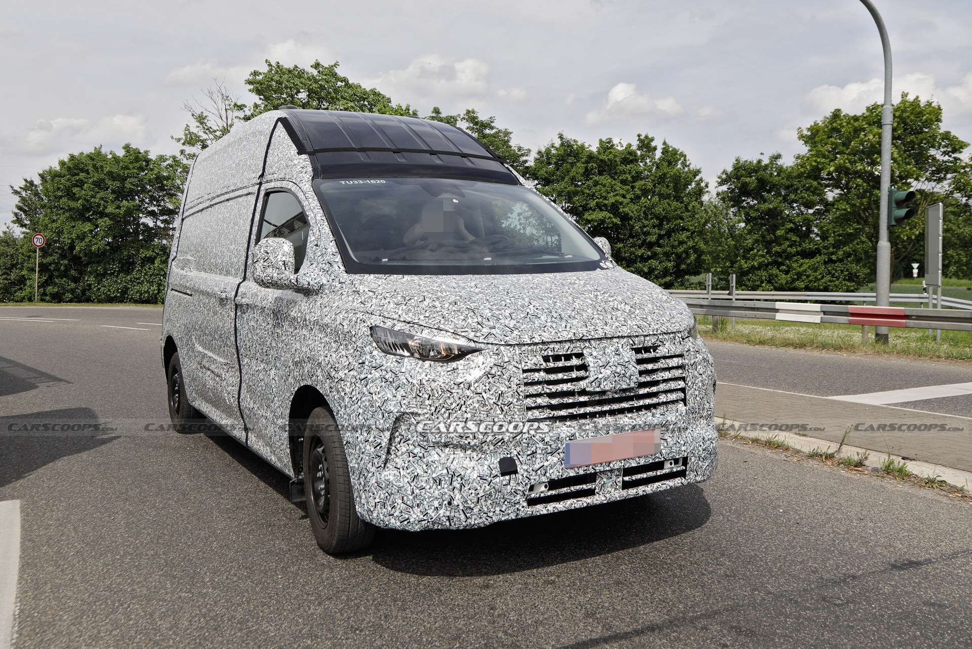 Ford Transit Custom With High Roof Option Looks Ready For A Camper ...