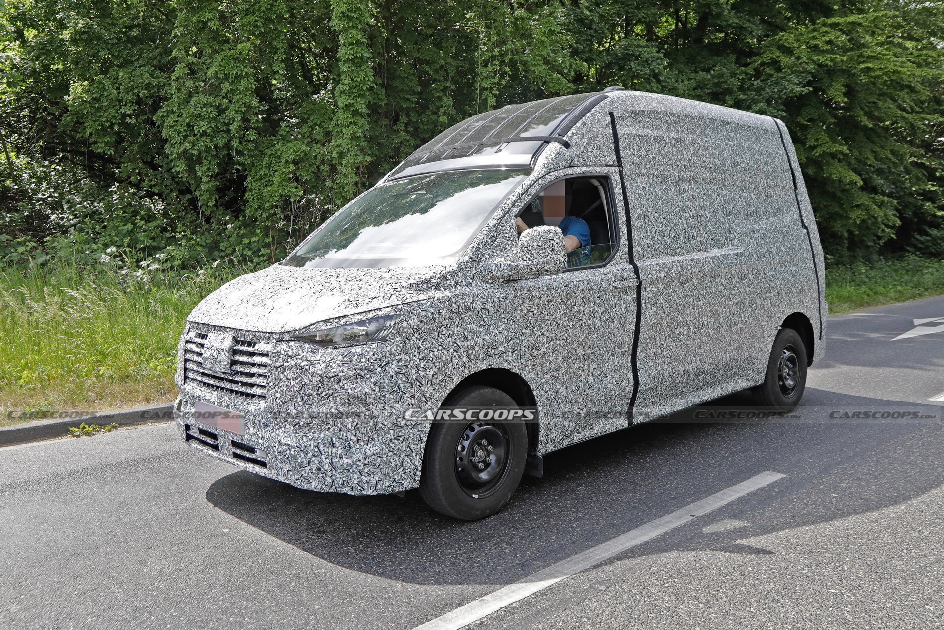 Ford Transit Custom With High Roof Option Looks Ready For A Camper ...