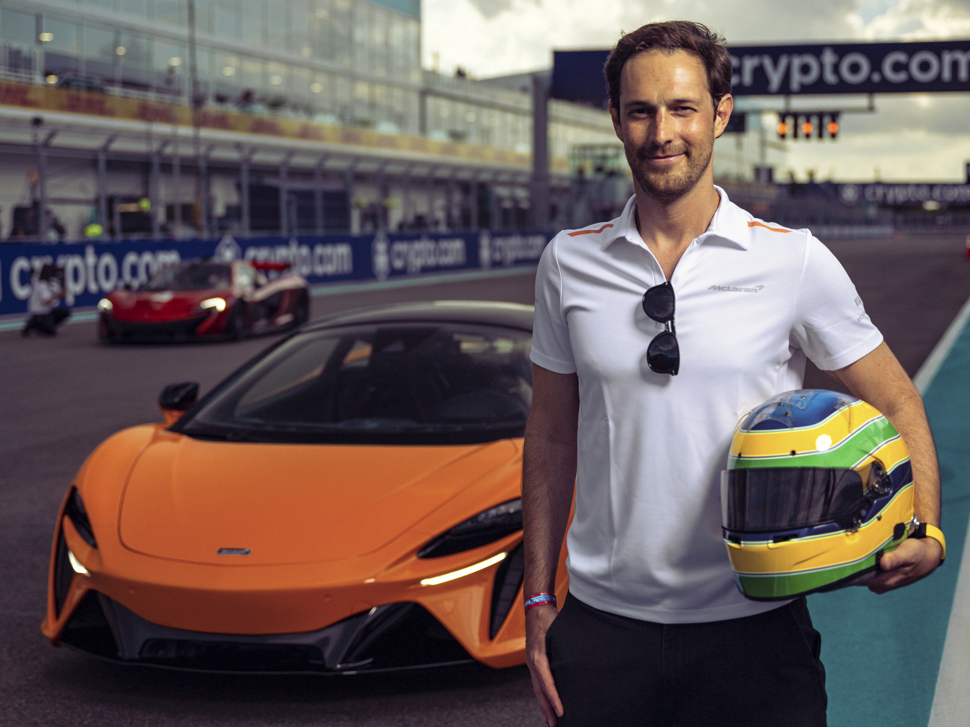 Bruno Senna Takes The McLaren Artura On A Lap Of The New Miami F1 ...