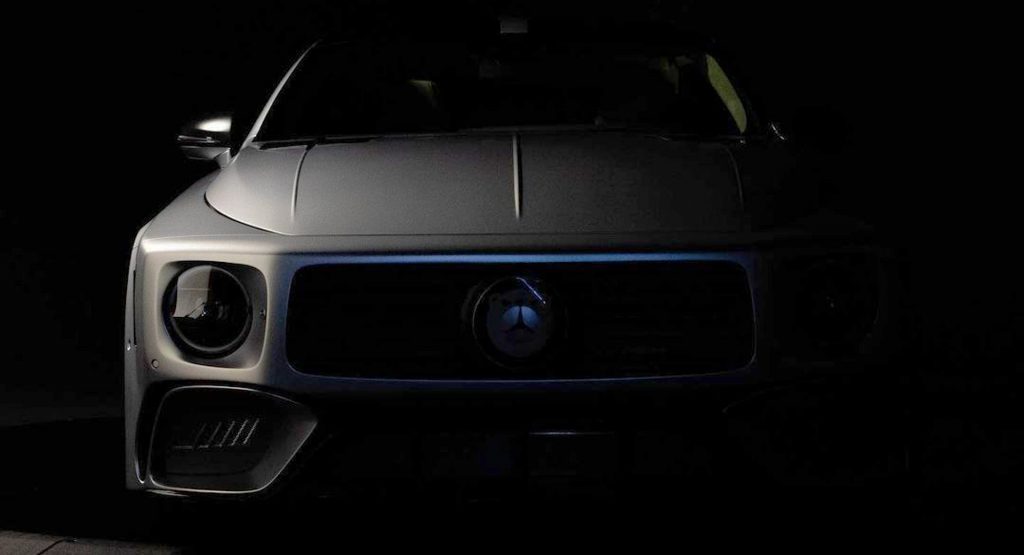  AMG Teases One-Off Sportscar With A G-Class Face Created By Will.I.Am