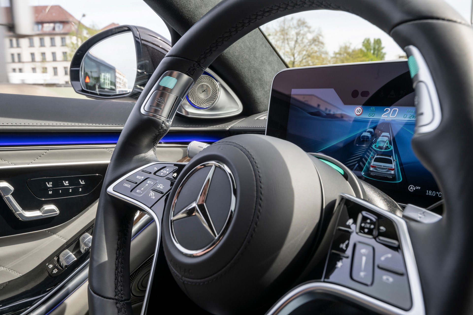 Mercedes EQS And S-Class Gain Level 3 Self-Driving Tech For A Little ...