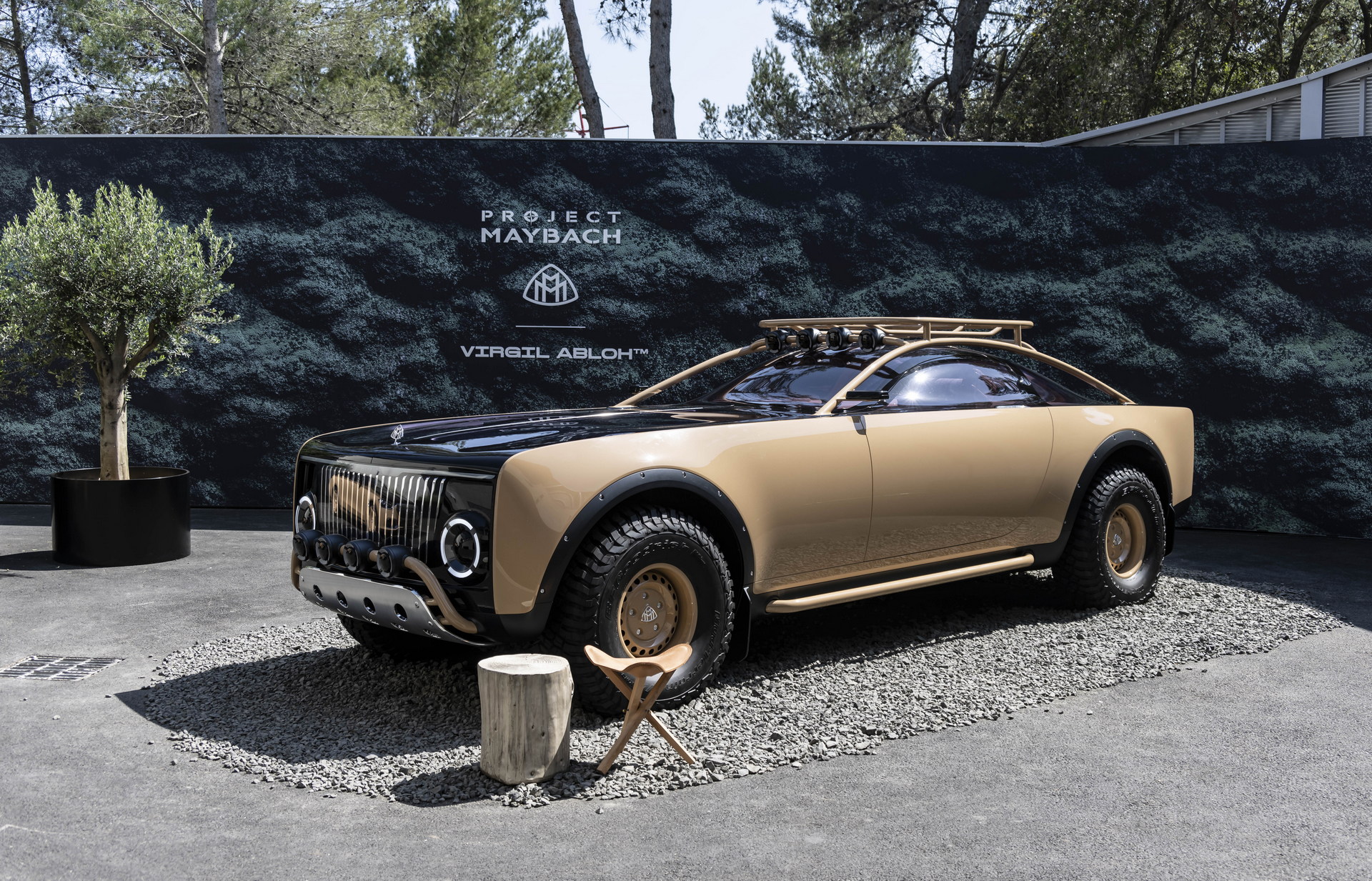 Virgil Abloh-designed project Maybach electric car unveiled by  Mercedes-Benz