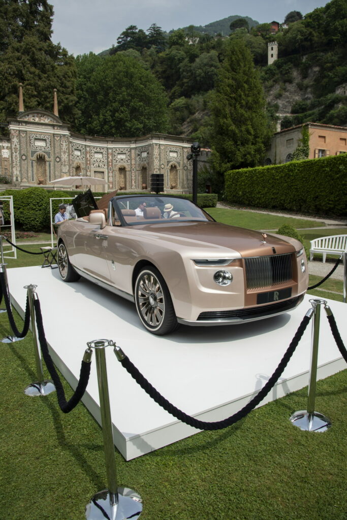 Rolls-Royce's Wild Boat Tail Makes Public Debut At Villa d'Este