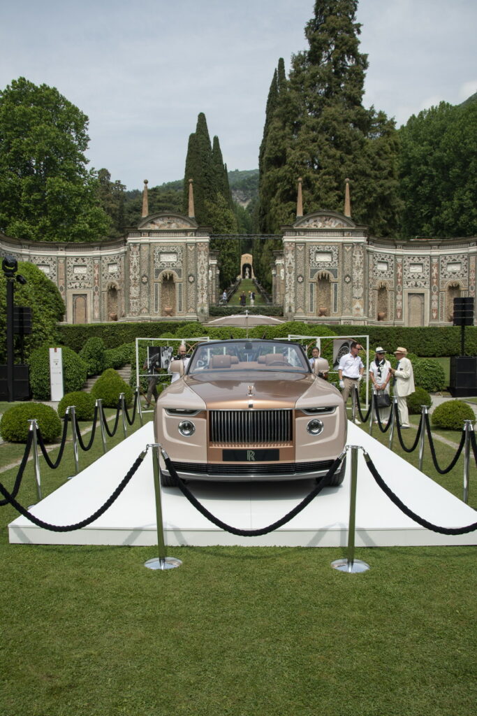 Navigating A $28M Rolls-Royce Boat Tail At Villa D'Este Can Be