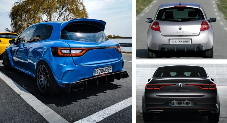 Heavily Modified Renault Clio III RS Sports Talisman Taillights | Carscoops