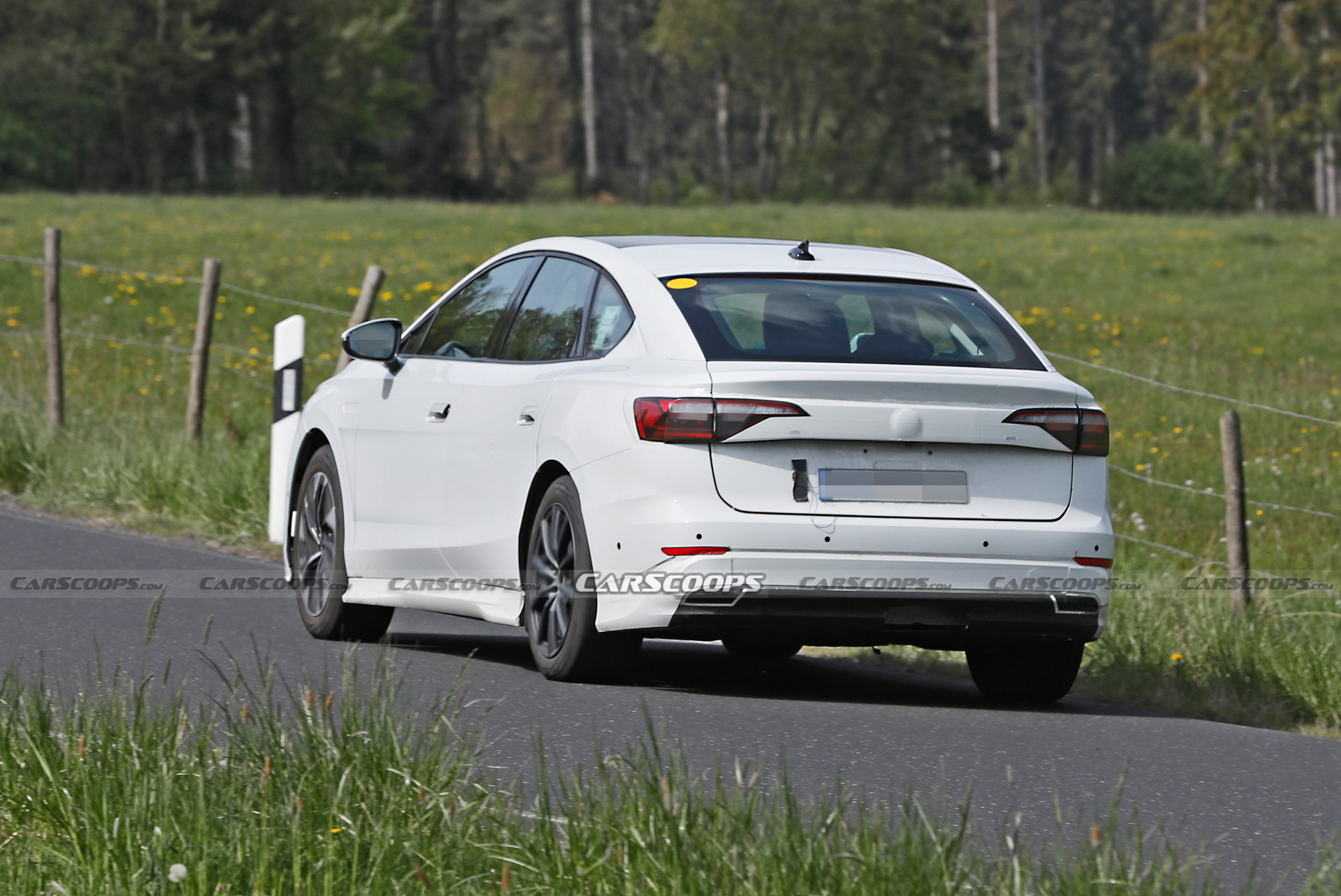 VW Aero B Electric Sedan Spotted Again Testing Out On German Roads ...