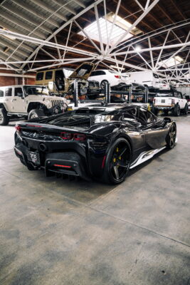 Ferrari Sf90 Stradale Gets A $51k Carbon Fiber Bodykit From 1016 