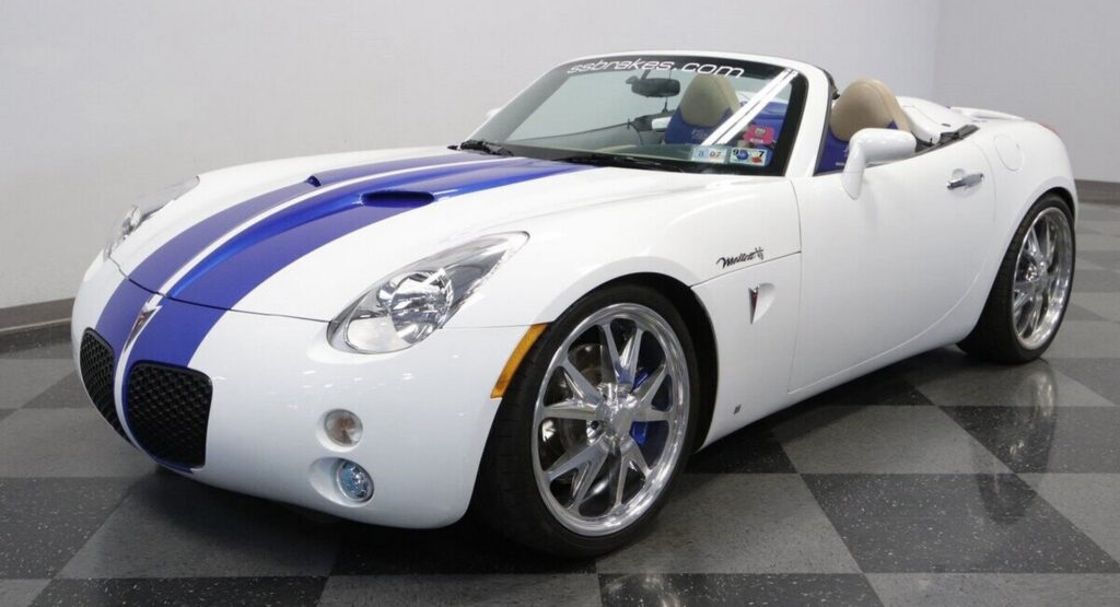  For $27k, Would You Drop The Hammer On This V8-Swapped Mallett Performance Pontiac Solstice?