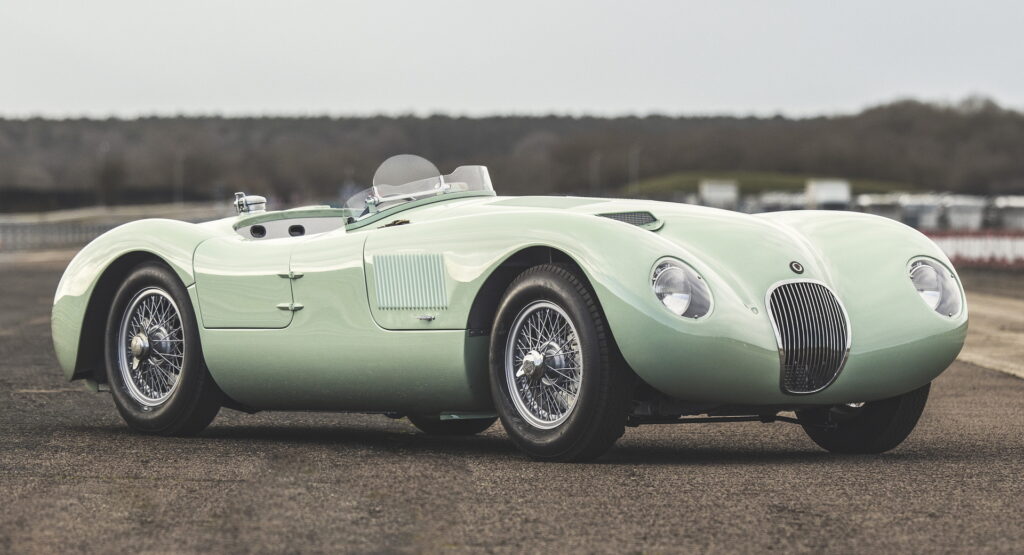  Jaguar Completes First Continuation C-Type On 70th Anniversary Of Reims Grand Prix Victory