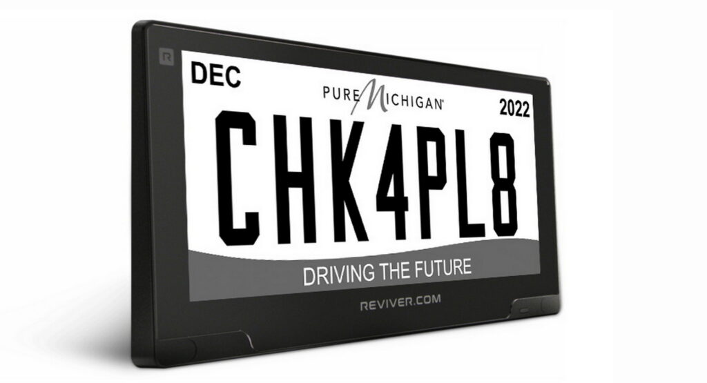  Michigan Becomes Third State To Approve Digital License Plates