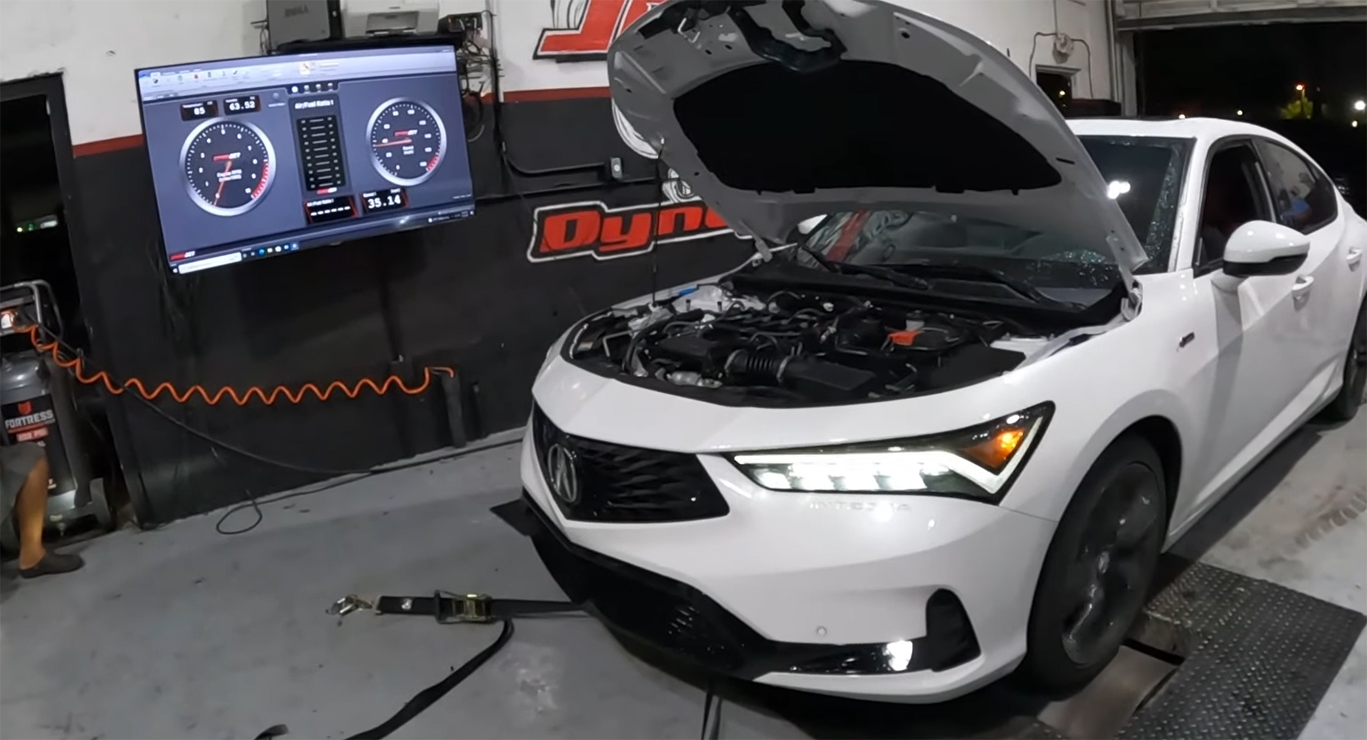 2023 Acura Integra Garage Door Opener The First Dynamic Launches Of The 2023 Acura Integra Showed Slightly More Power Than Advertised