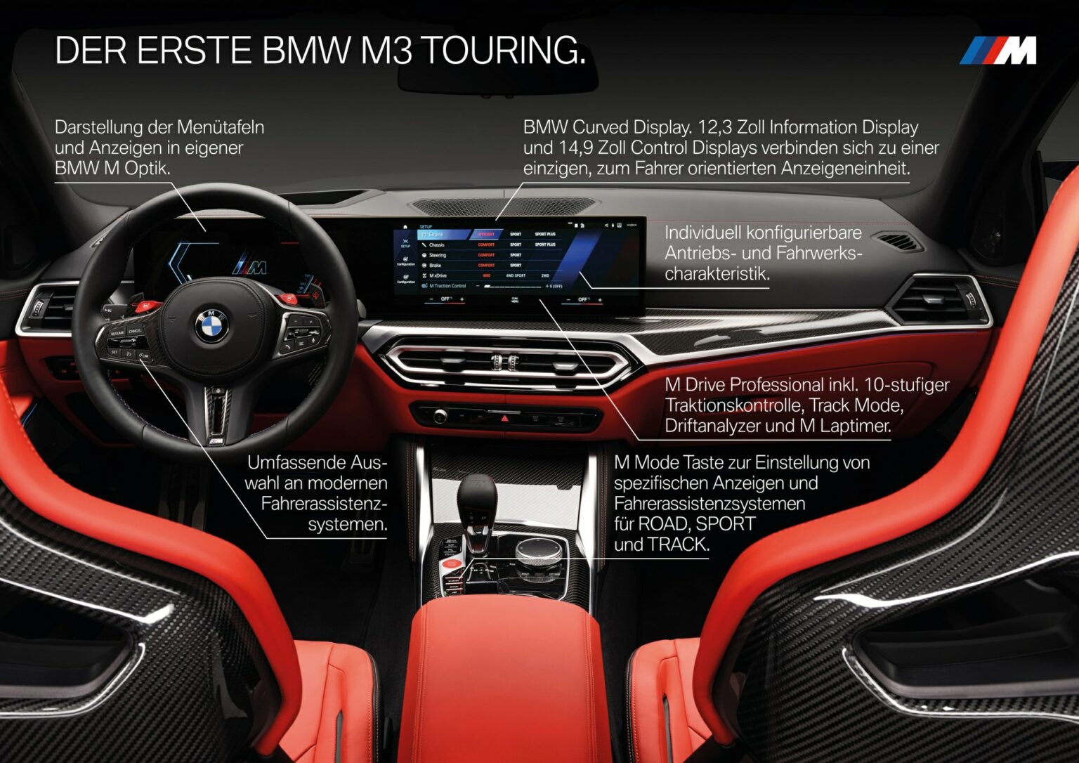 2023 BMW M3 Touring Debuts As A 503 HP, AWD, Grocery Getter With A Ring ...