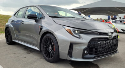 We Took A Shotgun Ride In The 300 HP 2023 Toyota GR Corolla And We’re ...