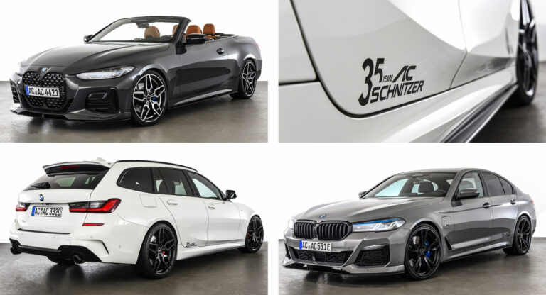 AC Schnitzer Celebrates 35 Years Of Tuning BMWs With New Upgrade ...