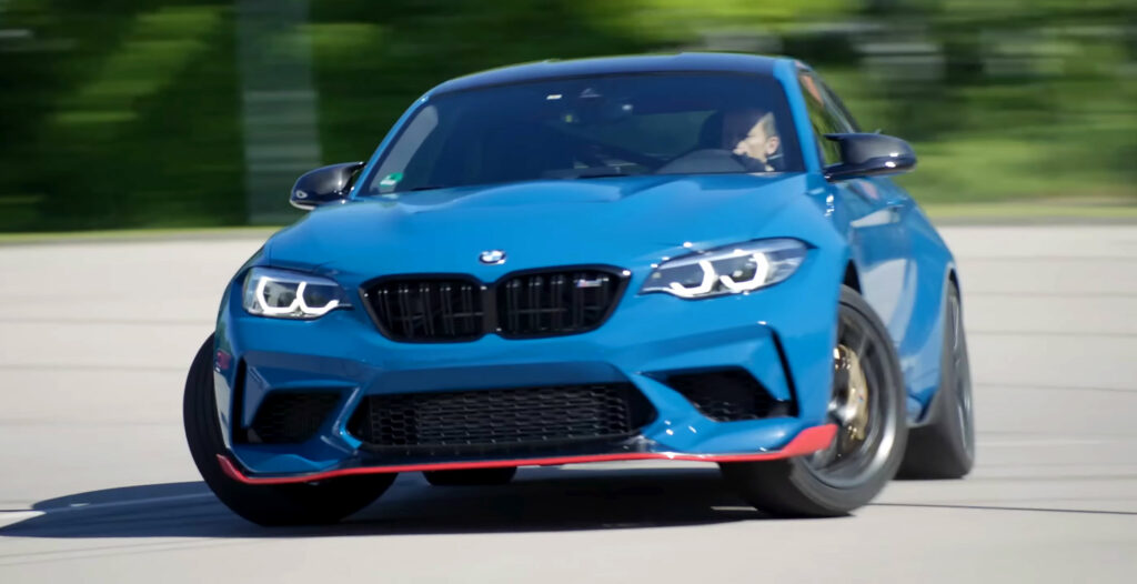  Watch The Secret BMW M2 CSL Prototype Happily Drift Its Tail