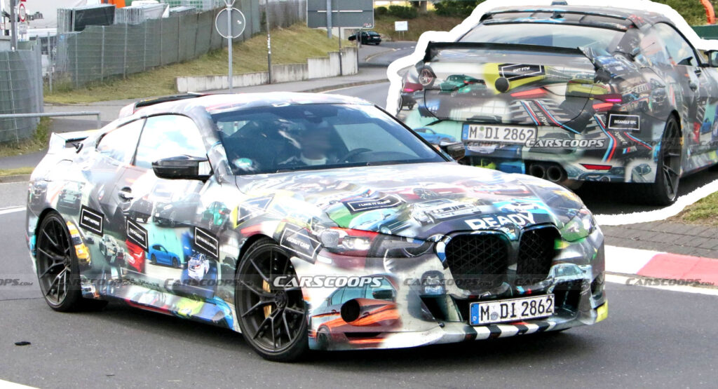  BMW’s Gorgeous 3.0 CSL Hommage Spied Again Flaunting Its Unique Styling