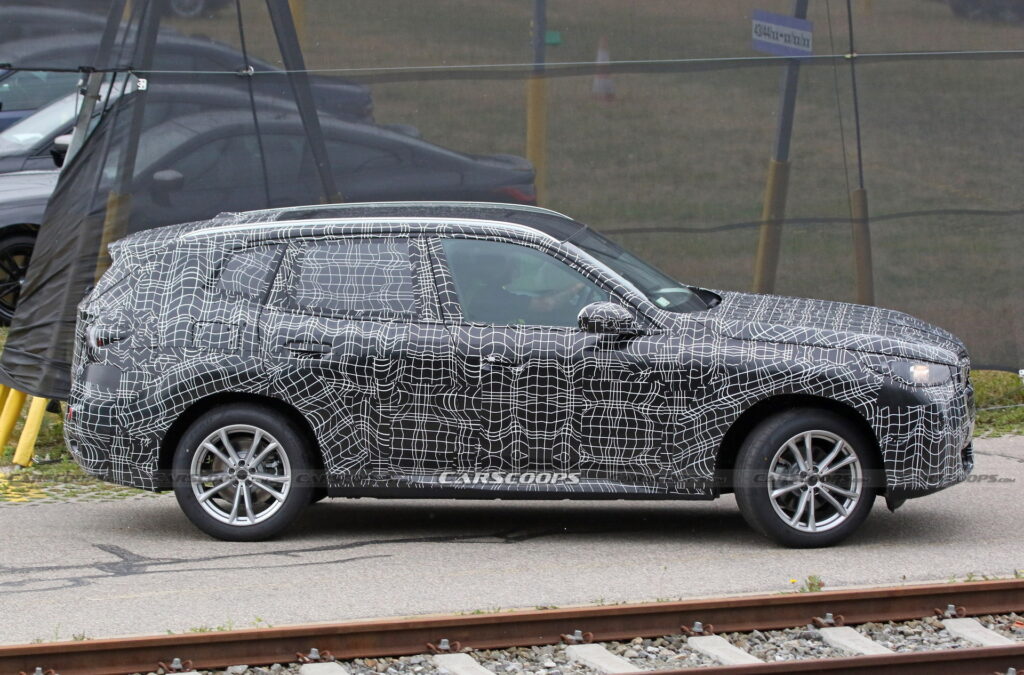 Next-Gen 2025 BMW X3 Spied For The First Time Looking Like A Larger X1 