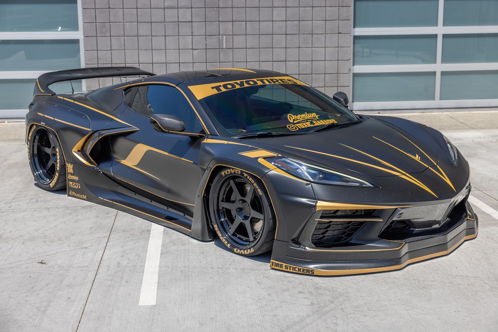 You’ll Either Love Or Hate This Widebody C8 Corvette Stingray | Carscoops