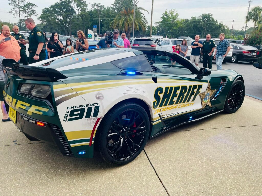 Florida Sheriff’s Office Shows Off Their Corvette Z06, Was Reportedly ...