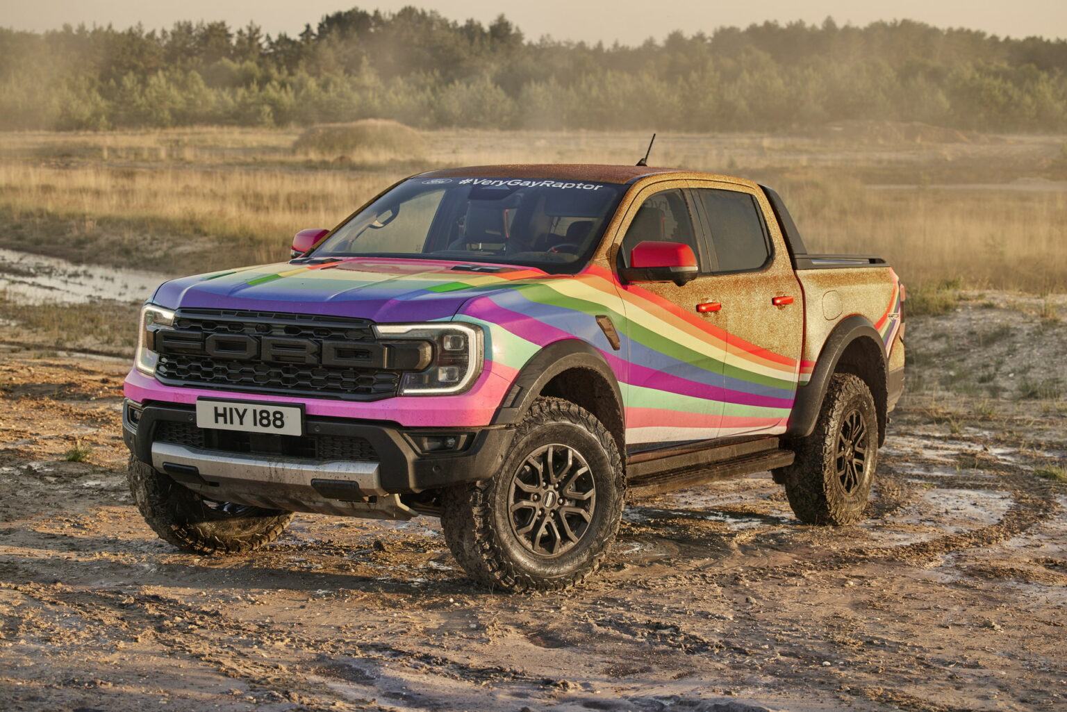 Ford Is Bringing A New “very Gay” Raptor At Goodwood Carscoops